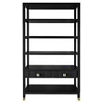 Стеллаж с двумя ящиками Elsa Dreams Black варинант исполнения - 5 | Loft Concept в Тюмени