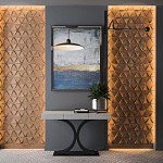 Гипсовая 3D панель с принтографией PM-50 варинант исполнения - 1 | Loft Concept в Тюмени