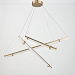 Светодиодная люстра Trumpet Tube Brass 107 варинант исполнения - 4 | Loft Concept в Тюмени