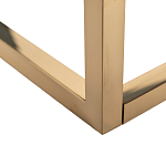 Консоль с ящиками зеркальная с золотым декором Gold Painted Mirror Console варинант исполнения - 4 | Loft Concept в Тюмени