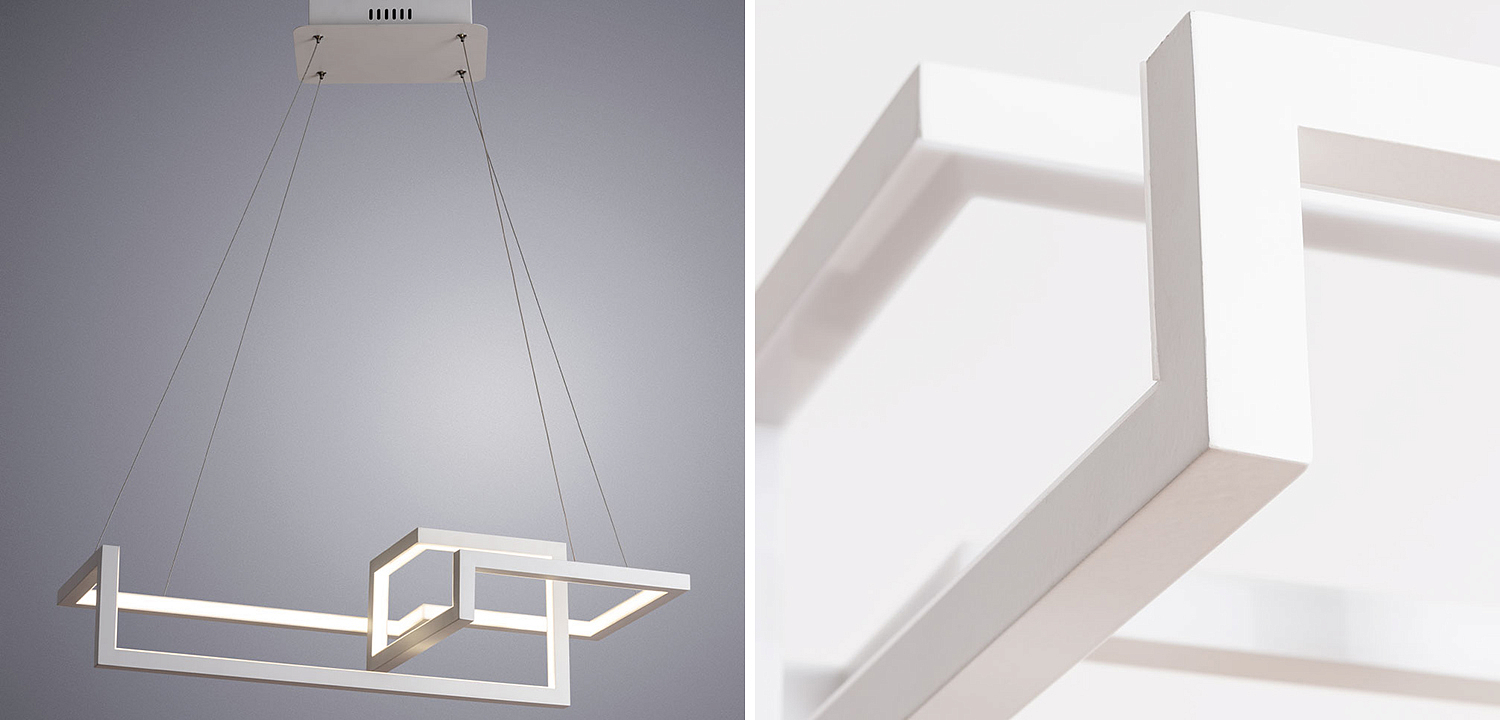Люстра Esther Geometric White Chandelier I Люстра Esther Geometric White Chandelier I - Loft-Concept в Тюмени