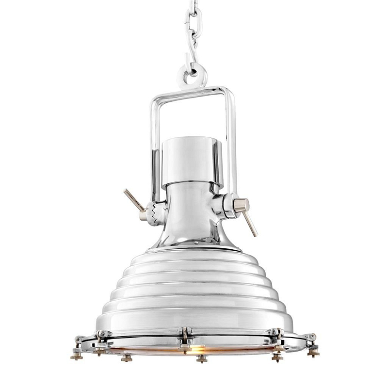 Люстра Lamp Maritime Aluminium Алюминий Прозрачное Стекло в Тюмени | Loft Concept 