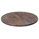 Стол журнальный c коричневой круглой столешницей на четырех металлических ножках Charm Coffee Table варинант исполнения - 2 | Loft Concept в Тюмени