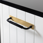 Черно-белый распашной комод Accordo варинант исполнения - 6 | Loft Concept в Тюмени