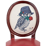 Стул French Owl with a rose варинант исполнения - 5 | Loft Concept в Тюмени