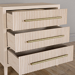 Комод Primo с 3 выдвижными ящиками Светлый дуб варинант исполнения - 6 | Loft Concept в Тюмени