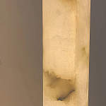 Торшер геометрический с тремя мраморными плафонами Marble Tripod варинант исполнения - 10 | Loft Concept в Тюмени