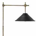 Торшер с черным абажуром в форме конуса Сoncord варинант исполнения - 1 | Loft Concept в Тюмени