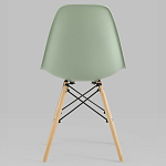 Пластиковый стул на ножках из массива бука Eames Mint варинант исполнения - 4 | Loft Concept в Тюмени