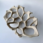 Блюдо «Бежевый коралл» варинант исполнения - 2 | Loft Concept в Тюмени