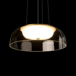 Подвесной светильник  с плоским прозрачным стеклянным плафоном Grada Light варинант исполнения - 8 | Loft Concept в Тюмени