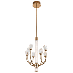 Люстра с декором в виде кристаллов из хрусталя Kenneth Crystal Stone Chandelier 8 варинант исполнения - 2 | Loft Concept в Тюмени