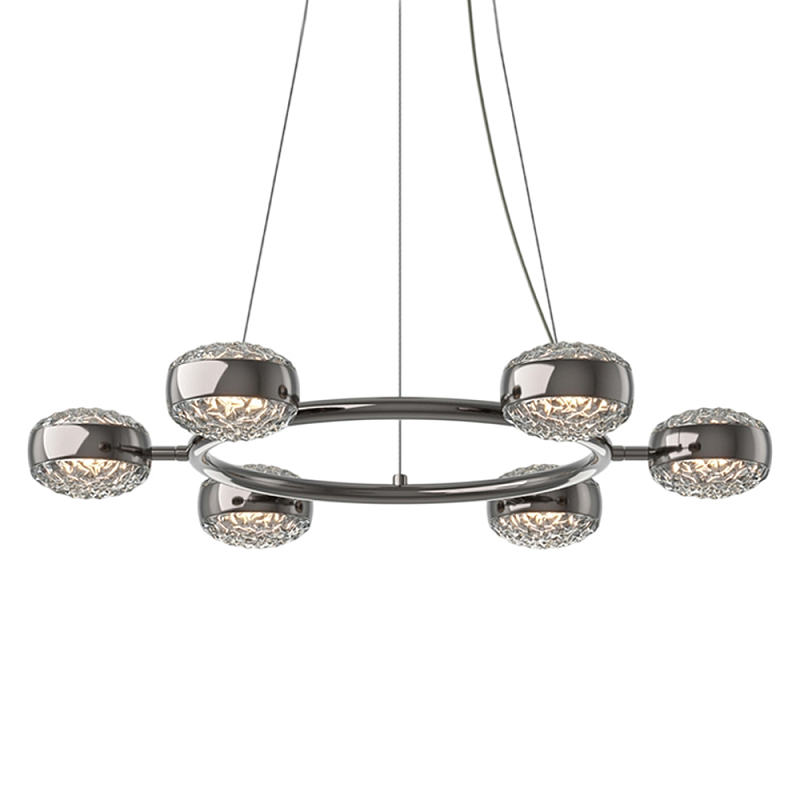 Люстра подвесная Mind 3000К 60Вт Черный Серый Латунь в Тюмени | Loft Concept 