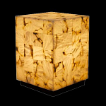 Торшер прямоугольный из натурального камня Calcite Geometry варинант исполнения - 5 | Loft Concept в Тюмени