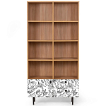 Широкий стеллаж с принтом Elise Rack варинант исполнения - 20 | Loft Concept в Тюмени