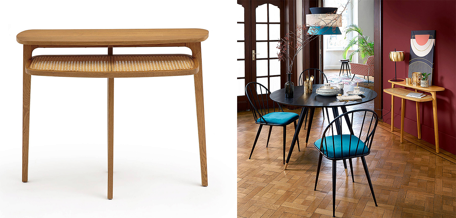 Консоль Morten Wicker Console Консоль Morten Wicker Console - Loft-Concept в Тюмени