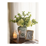 Ваза с зелеными цветочными и птичьими мотивами Vase Inspired by Nature варинант исполнения - 7 | Loft Concept в Тюмени