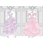 Megan Hess. Elegance варинант исполнения - 2 | Loft Concept в Тюмени