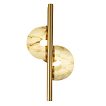 Бра  с фигурным мраморным рассеивателем Spiral of Warm Light варинант исполнения - 4 | Loft Concept в Тюмени