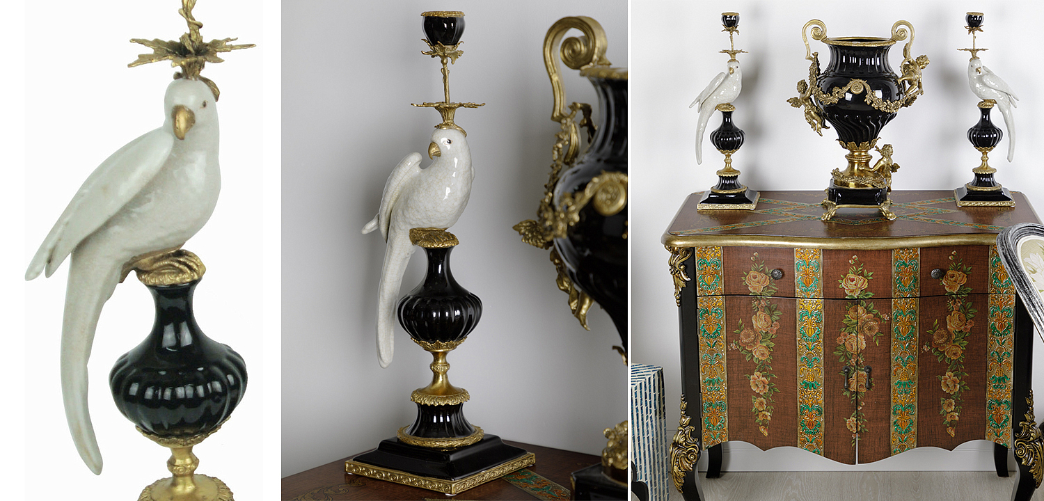 Подсвечник White Parrot Подсвечник White Parrot - Loft-Concept в Тюмени