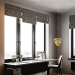 Люстра конусовидная с каскадом из разноцветных круглых подвесов Key Lustar варинант исполнения - 5 | Loft Concept в Тюмени