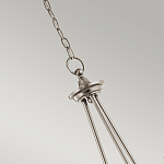 Люстра с прозрачными плафонами из пузырчатого стекла Kichler варинант исполнения - 8 | Loft Concept в Тюмени