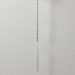 Бра с белым текстильным абажуром и хрустальными подвесками с декоративной кисточкой Lustre Reverie варинант исполнения - 5 | Loft Concept в Тюмени