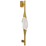 Бра с хрустальным плафоном Renee Brass Glass Drops Light Wall Lamp варинант исполнения - 1 | Loft Concept в Тюмени