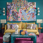 Homer Simpson in Paradise картина акрил на холсте варинант исполнения - 1 | Loft Concept в Тюмени