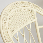 Комплект уличной мебели из ротанга Clara белый варинант исполнения - 3 | Loft Concept в Тюмени