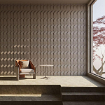 Гипсовая 3D Панель FERRUM варинант исполнения - 1 | Loft Concept в Тюмени