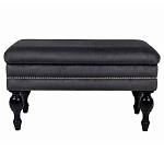 Мягкая банкетка с зоной для хранения Casket Dark Grey варинант исполнения - 1 | Loft Concept в Тюмени