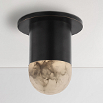 Потолочный светильник светодиодный с плафоном из натурального камня Purgatory варинант исполнения - 1 | Loft Concept в Тюмени