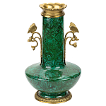 Фарфоровая ваза с малахитовым узором MALACHITE варинант исполнения - 1 | Loft Concept в Тюмени