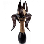 Настольная лампа черная INDONESIAN LAMPS 1 варинант исполнения - 1 | Loft Concept в Тюмени