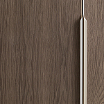 Платяной шкаф из серого дуба Sawada Gray Oak Wardrobe варинант исполнения - 6 | Loft Concept в Тюмени