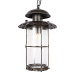 Уличный подвесной светильник с цилиндрическим плафоном на цепи Elysian Lanterns варинант исполнения - 5 | Loft Concept в Тюмени