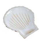 Фигурка из фарфора в виде ракушки морского гребешка Marine Tridacna варинант исполнения - 2 | Loft Concept в Тюмени