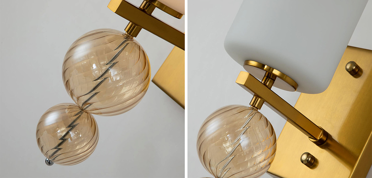 Бра Blown Glass Balloons Wall Lamp Бра Blown Glass Balloons Wall Lamp - Loft-Concept в Тюмени