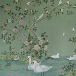 Обои ручная роспись Harpsden blue варинант исполнения - 1 | Loft Concept в Тюмени