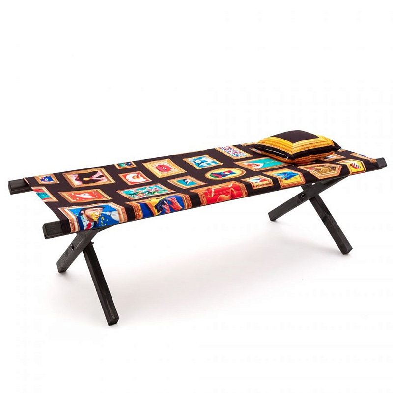 Шезлонг Seletti Poolbed Frames Черный Мульти Шезлонг Seletti Poolbed Frames Черный Мульти в Тюмени | Loft Concept