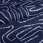 Мебельная ткань Букле синий цвет 140 см T3-8 варинант исполнения - 1 | Loft Concept в Тюмени