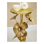 Столик приставной из металла с основанием в виде цветочной композиции Flower Arrangement Table варинант исполнения - 6 | Loft Concept в Тюмени
