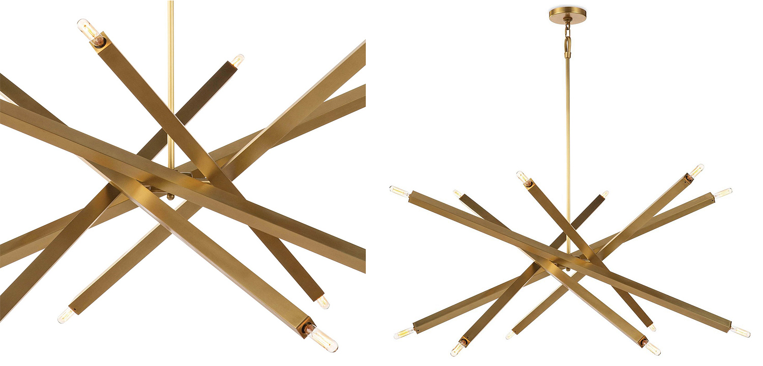 Люстра Blathmac Brass Chandelier Люстра Blathmac Brass Chandelier - Loft-Concept в Тюмени