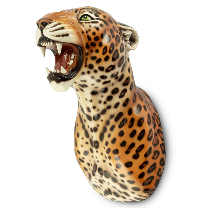 Аксессуар на стену Леопард Abhika LEOPARD HEAD HANGING Коричневый Аксессуар на стену Леопард Abhika LEOPARD HEAD HANGING Коричневый в Тюмени | Loft Concept