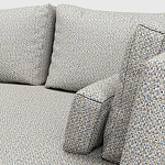 Мебельная ткань Шенилл серо-голубой цвет 142 см T4-47 варинант исполнения - 15 | Loft Concept в Тюмени