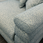 Дизайнерский Диван Lancaster Серо-голубое букле варинант исполнения - 1 | Loft Concept в Тюмени
