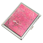 Портсигар с газовой зажигалкой из натурального камня Родонит Stone Cigarettes Cases варинант исполнения - 1 | Loft Concept в Тюмени