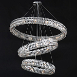 Хрустальная Люстра Элизабет из трех колец Хром  варинант исполнения - 1 | Loft Concept в Тюмени