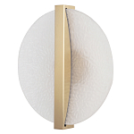 Бра с белым матовым стеклянным плафоном круглой формы Soft Glow Harmony варинант исполнения - 3 | Loft Concept в Тюмени